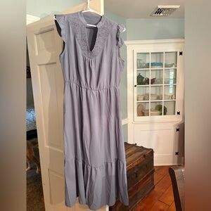 Shein Gray Maxi Dress NWT